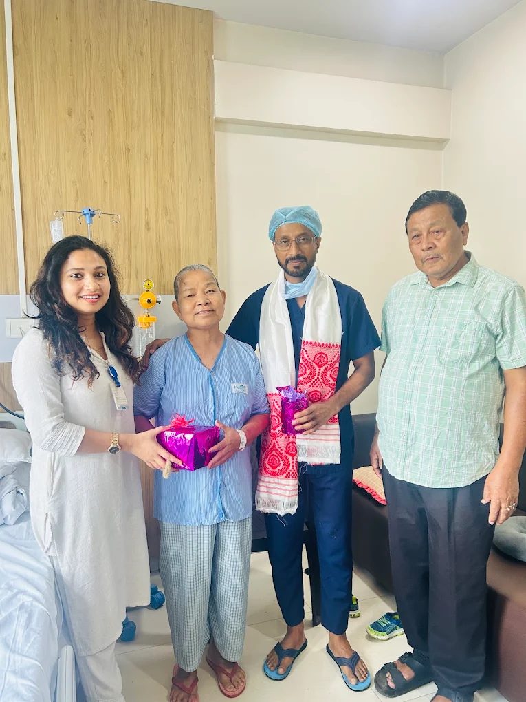 Dr. N.K. Das with Patients Image