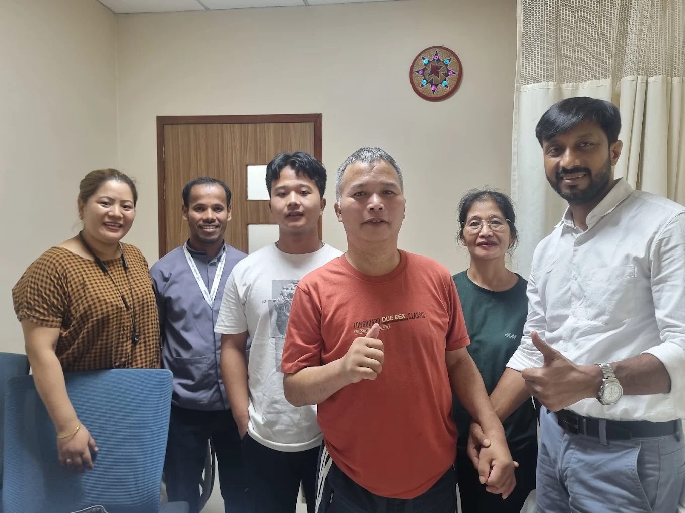 Dr. N.K. Das with Patients Image